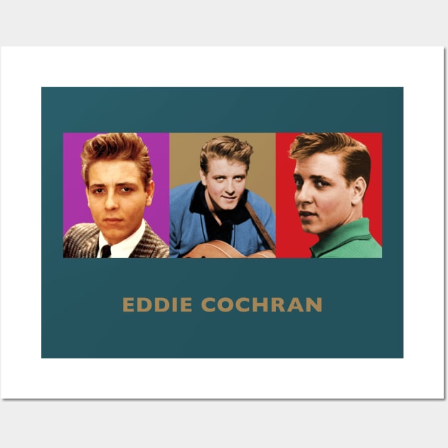 Eddie Cochran Wall Art by PLAYDIGITAL2020